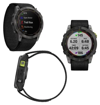 Produktbild von Garmin Enduro 2, 3,56 cm (1.4"), MIP, Touchscreen, 32 GB, GPS, 70 g