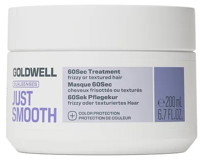 Image de Goldwell Just Smooth 60Sec Treatment 200ml - masque cheveux frisottis et indisciplinés, Image générée par une IA