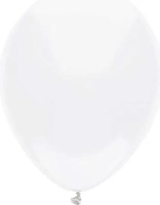 Imagen del producto de Globos blancos para eventos masivos, 30 cm, paquete de 10 unidades