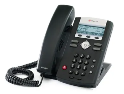Produktbild von Polycom Soundpoint IP 335 Telefon, Rufnummernanzeige, Freisprechfunktion, Ethernet