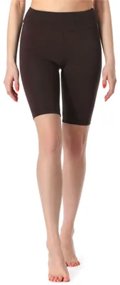 Image de Leggings de sport courts pour femme Merry Style en viscose, style cycliste, MS10-219 (marron, XXL)