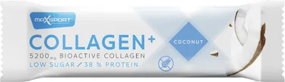 Produktbild von KOKOSNUSS-KOLLAGEN-RIEGEL, GLUTENFREI, 40 g - MAXSPORT