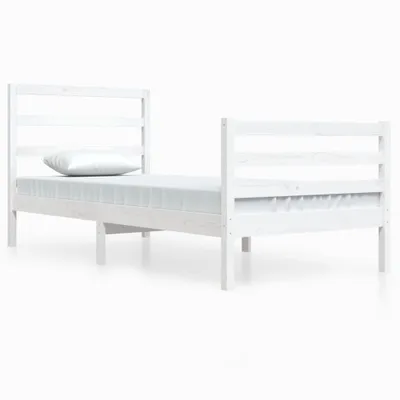 Obrázok produktu pre vidaXL Posteľ z masívu biela borovica 90x200 cm
