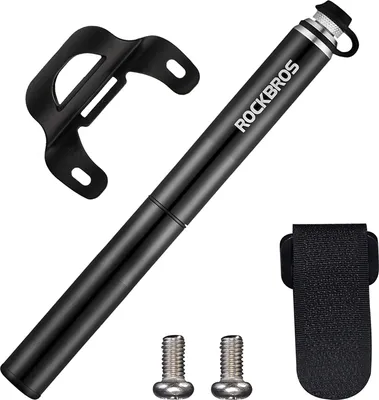 Produktbild von ROCKBROS Mini Pumpe Fahrradpumpe Hoher Druck 160 PSI Presta/Schrader Tragbar Neu