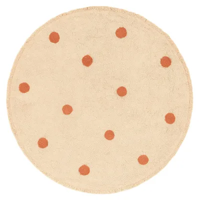 Produktbild von Teppich Kinderzimmer Rund - Lou Dots Terra