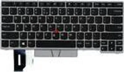 Produktbild von Lenovo Keyboard silver Portuguese (01YN401)