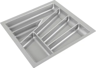 Produktbild von Besteckkasten 430 x 435 mm, silberfarben