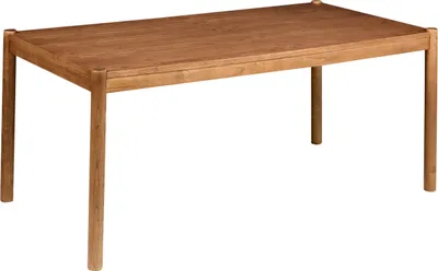Zdjęcie produktu dla BELIANI Stół do jadalni fornir dębowy MDF drewno wiązowe nogi 180 x 90 cm jadalniany prostokątny fornir styl tradycyjny
