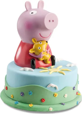Productafbeelding van Peppa Pig spaarvarken met snoepjes, kleurrijke spaarpot - universele maat