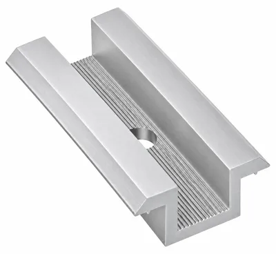 Produktbild von Mittelklemme silber Solarmodul Aluminium Korrosionsbeständig Solar PV Modul Montage Halterung Befestigung Set Panel