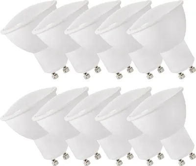 Produktbild von 10 x LED Leuchtmittel Reflektor 1,5W = 22W GU10 120lm warmweiß 3000K maxi flood 120°