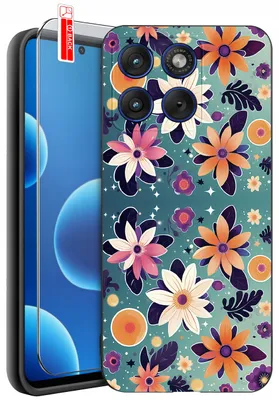 Produktbild von Hülle für Motorola Edge 70 | Designs | Mattes Silikon-Case + 9H-Glas