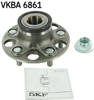 Produktbild von SKF Radlagersatz Hinten für HONDA FR-V (BE) VKBA 6861