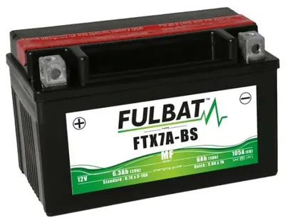 Immagine prodotto di Batteria FULBAT FUL MF - FTX7A-BS / YTX7A-BS (a secco, senza manutenzione, acido incluso)