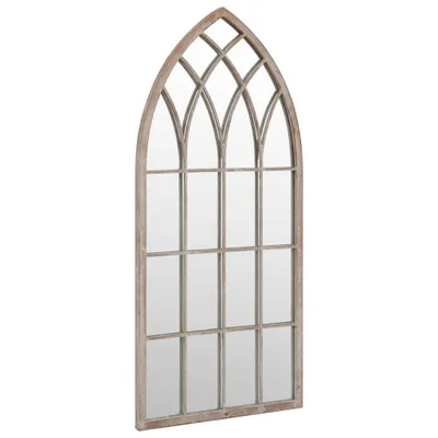 Produktbild von vidaXL Gartenspiegel Sand 100x45 cm Eisen