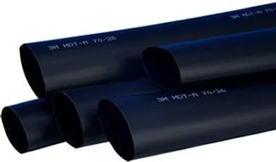 Productafbeelding van 3M 7000099272 Krimpkous, zwart, 120 mm, krimpverhouding: 3:1, 1 stuk.