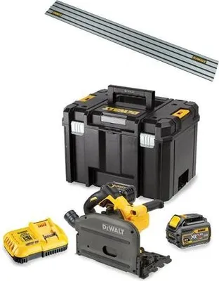Immagine prodotto di Dewalt DCS520T2 - Sega di XR FLEXVOLT da 54 V, 165 mm, 2 x 6,0 Ah + Führungsschiene