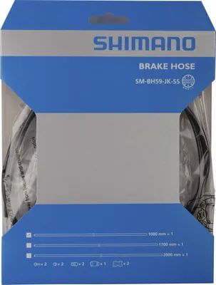 Produktbild von Shimano Bremsleitung SM-BH59-JK-SS 100cm Set kürzbar schwarz