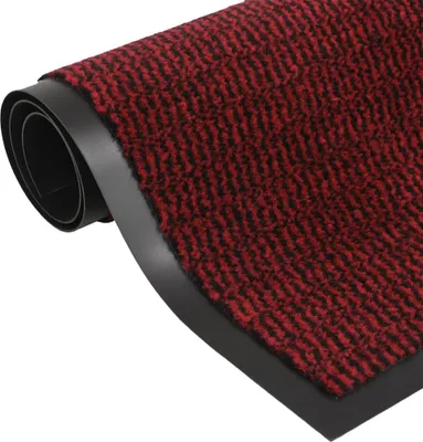 Produktbild von The Living Store Fußmatte getuftet 60x150 cm Rot