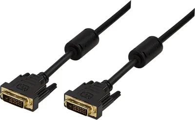 Produktbild von LogiLink 2m DVI-D, 2 m, DVI-D, DVI-D, Männlich, Männlich, Schwarz