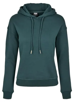 Produktbild von Urban Classics - Kapuzenpullover für Damen TN258 (L) (Flaschengrün)