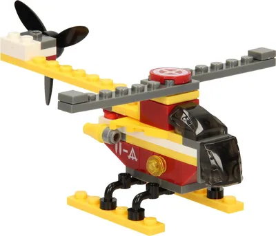 Produktbild von Flugzeug- und Bootsbausatz 3in1 – 52-tlg.