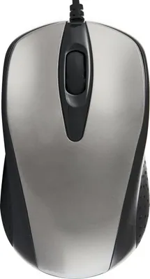 Produktbild von MODECOM MC-M4 Optische Maus, Grau, kabelgebunden, ergonomisch, 1.8 m USB-Kabel, passend für Laptop und Computer