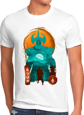 Produktbild von BaumwolleCloud Melting Pot Axe Herren T-Shirt limgrave gelmir farum rpg open-world