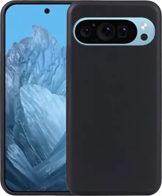 Produktbild von Mobigear Basics  Google Pixel 9 Hülle Flexibles TPU Backcover - Schwarz
