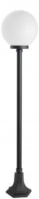 Produktbild von Außenlampe 153 cm hoch E27 Kugelschirm Vintage Gartenbeleuchtung