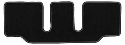 Image de Tapis arrière en moquette pour Mazda 5 I 2005-2010 (7 places) – 2 pièces, noirs, sur mesure – Wielganizator LUX