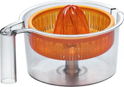 Produktbild von Zitruspresse Bosch MUZ5ZP1 00572478 572478 Transparent mit orangem Presskegel