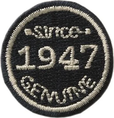 Produktbild von Mono Quick 02027 Patch "1947", Bügelbild, Aufnäher ca. 2,6 x 2,6 cm