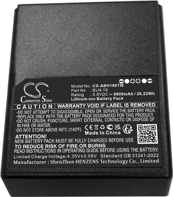 Immagine prodotto di TECHTEK Batteria compatibile con sostituisce BLN-19