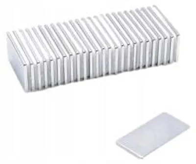 Image de Top Magnesy - 50 aimants néodyme 20x10x1 mm N38 - aimants extra puissants pour le montage, l'atelier et l'industrie