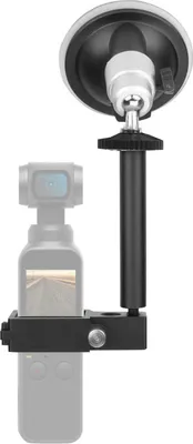 Produktbild von Kamera Autohalterung Saugnapfhalter Windschutzscheibenhalter Staender Aluminiumlegierung Ersatz fuer DJI Osmo Pocket / Pocket 2 Action Kamera