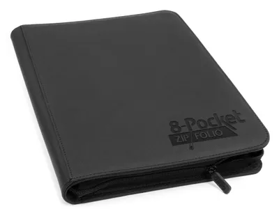 Produktbild von Ultimate Guard 8-Pocket ZipFolio XenoSkin Schwarz