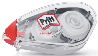 Immagine prodotto di Rullo correttore Compact Flex 10m x 6mm trasparente Confezione da 10