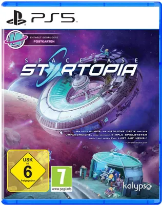 Produktbild von GAME Spacebase Startopia (PS5), PlayStation 5, Multiplayer-Modus, E10+ (Jeder über 10 Jahre), Physische Medien