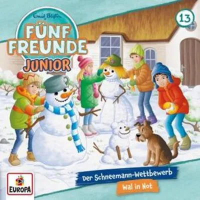 Produktbild von Fünf Freunde Junior 13: Der Schneemann-Wettbewerb / Wal in Not