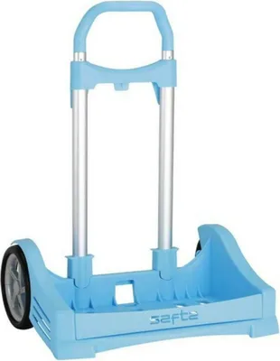 Produktbild von Safta Rucksack Trolley Hellblau 40 x 85 x 28 cm
