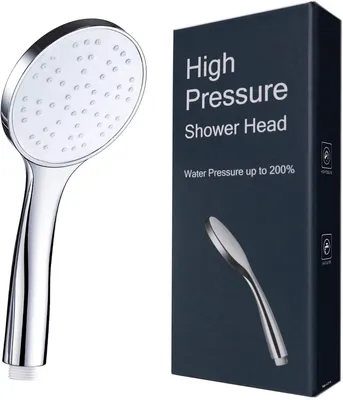 Produktbild von Duschköpfe Hochdruck-Wasserstrahl - Rostfrei, leicht, korrosionsbeständig