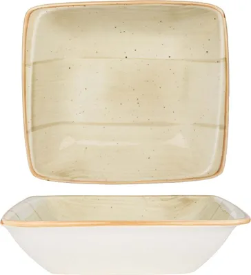 Image de Bol de service Bonna - Aura Terrain - Porcelaine - 19x17 cm