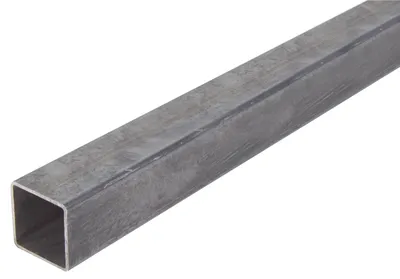 Image de Alberts 431785 Tube carré en acier, 1000 x 80 x 80 mm