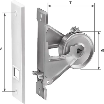 Produktbild von Gurtwickler 135 mm für 3-5m Gurt