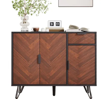 Produktbild von Sideboard 90/30/71,5 cm, Mehrzweckschrank mit Türen, Küchenschrank, Aufbewahrungsschrank