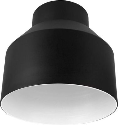Osram Vintage 1906 Cup Schwarz Weiss Lampenschirm Ø 14cm Alu