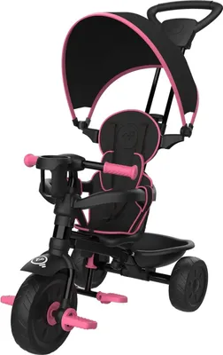 Produktbild von Mitwachsendes Kinder-Dreirad 4-in-1 DELUXE Schwarz