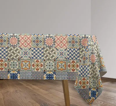 Obrázek produktu pro Obdélníková ubrus, voděodolná, rozměry 140 x 200 cm, vhodná do kuchyně