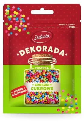 Image de Del Posypka Groszki 35 g décoration pâtissière